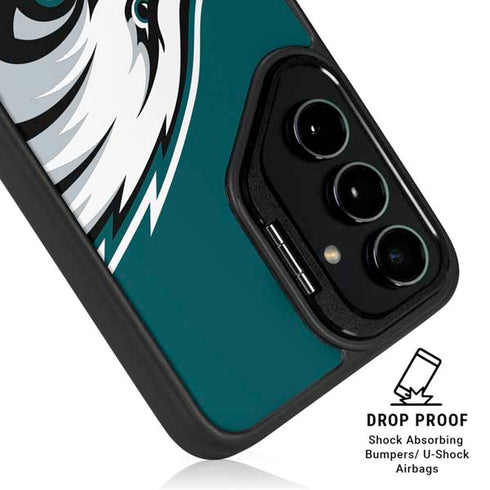 NFL Philadelphia Eagles Large Logo Galaxy S25 Kickstand Case